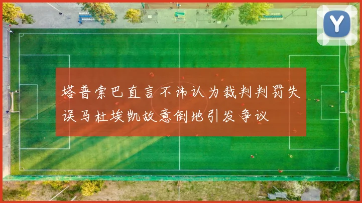 塔普索巴直言不讳认为裁判判罚失误马杜埃凯故意倒地引发争议
